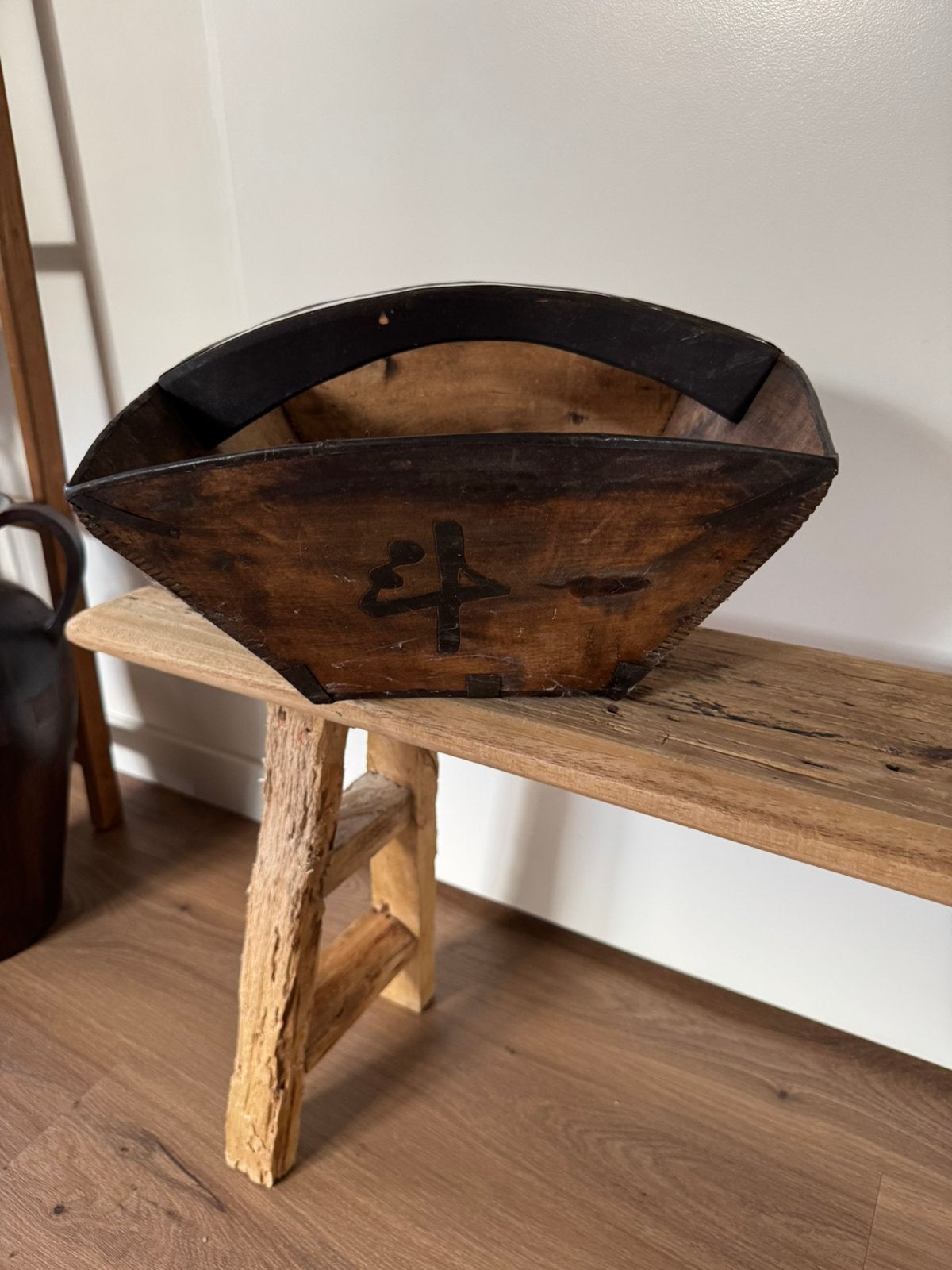 Prachtige Antieke Chinese Rijstmand, Ophalen of Verzenden