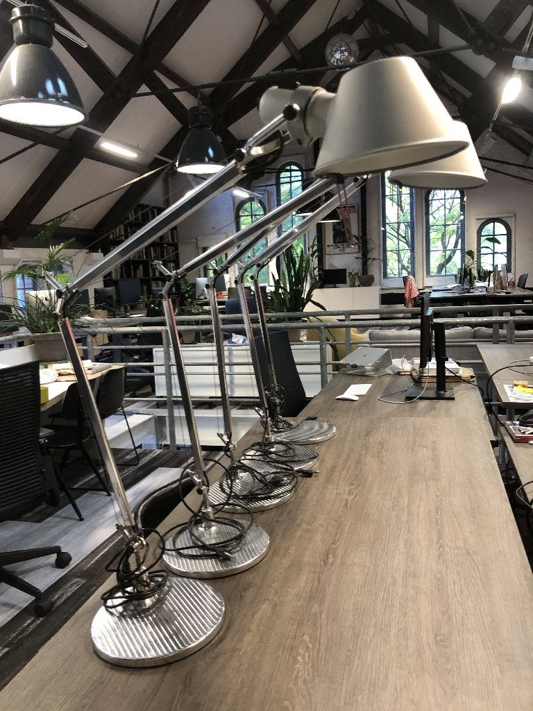 18 Artemide Tolomeo lampen (16 gereserveerd), Ophalen, Bureaulamp, Gebruikt, Industrieel