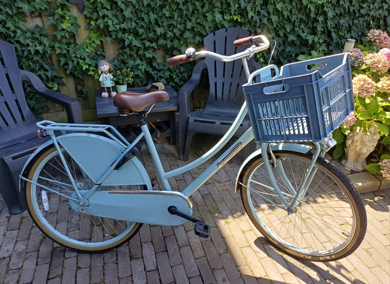 Meisjesfiets van het merk Popal 26 inch., Terugtraprem, Gebruikt, Popal transport fiets, Ophalen