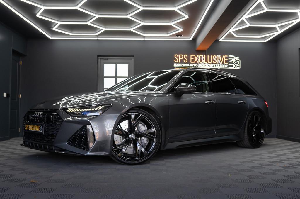 Audi A6 Avant RS 6 TFSI quattro / B&O 3d/ Milltek / Keramisc, Automaat, RS6, Leder, Vierwielaandrijving