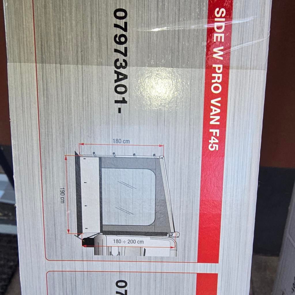 Fiamma Side W Pro Van F45 zijwand voor luifel - Nieuw, Ophalen of Verzenden, Nieuw