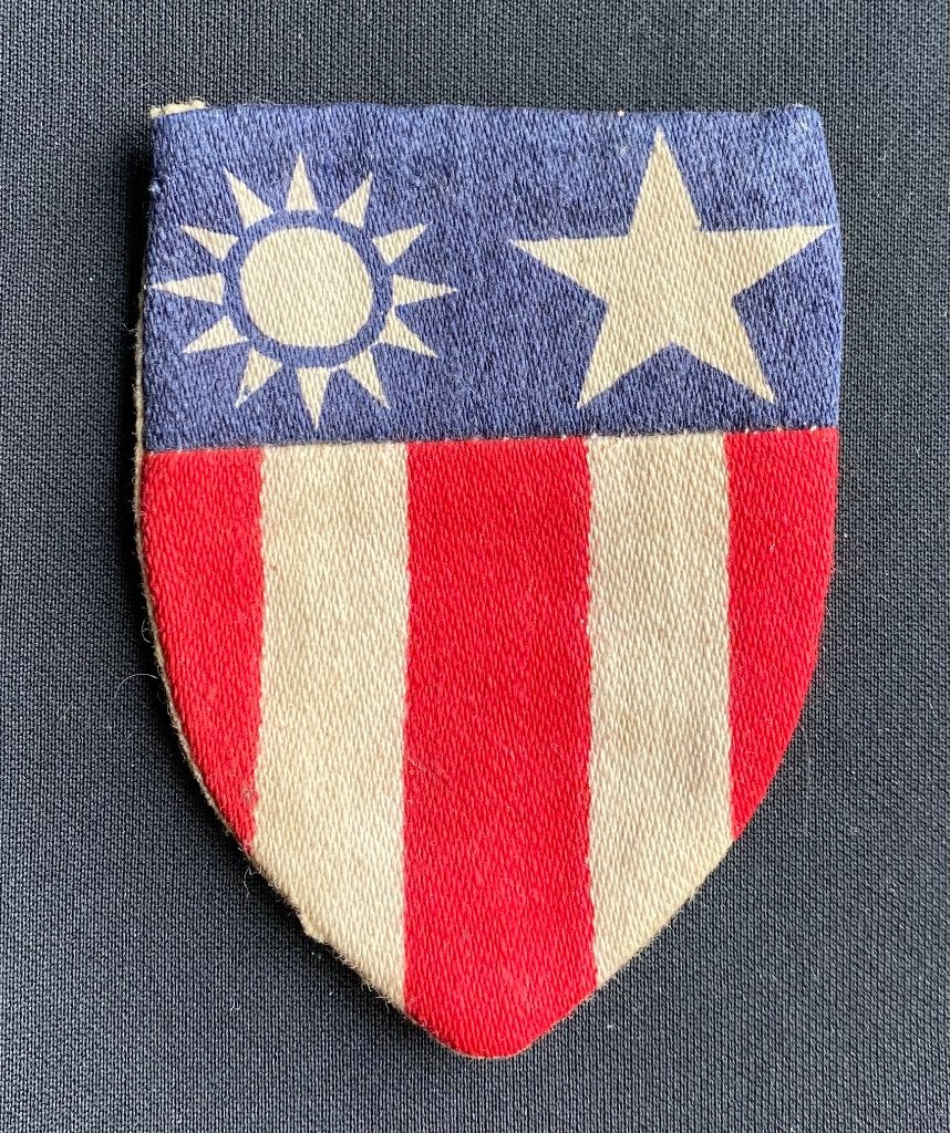 WW2 US China Burma India (CBI) Printed Badge, Verzenden, Landmacht, Amerika, Embleem of Badge