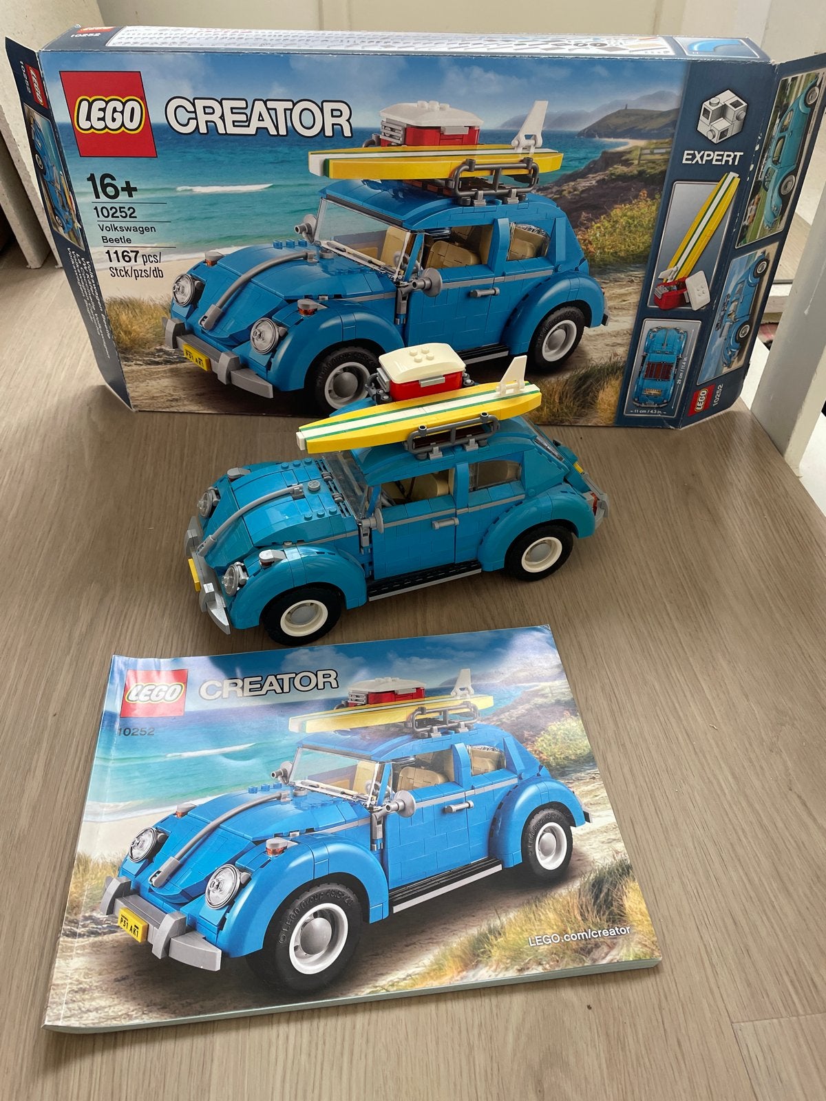 Lego Creator Expert 10252 Volkswagen Kever, Ophalen, Gebruikt, Lego, Compleet