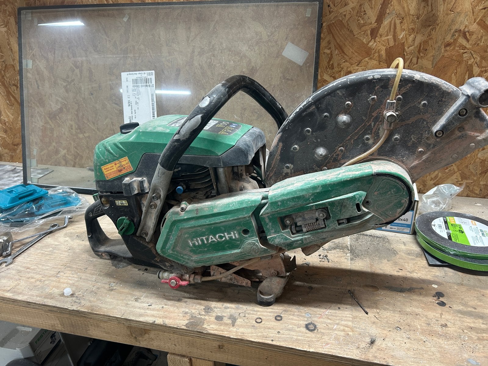 Hitachi CM 75EBP Motorslijper - Bobine Defect, Ophalen, Gebruikt