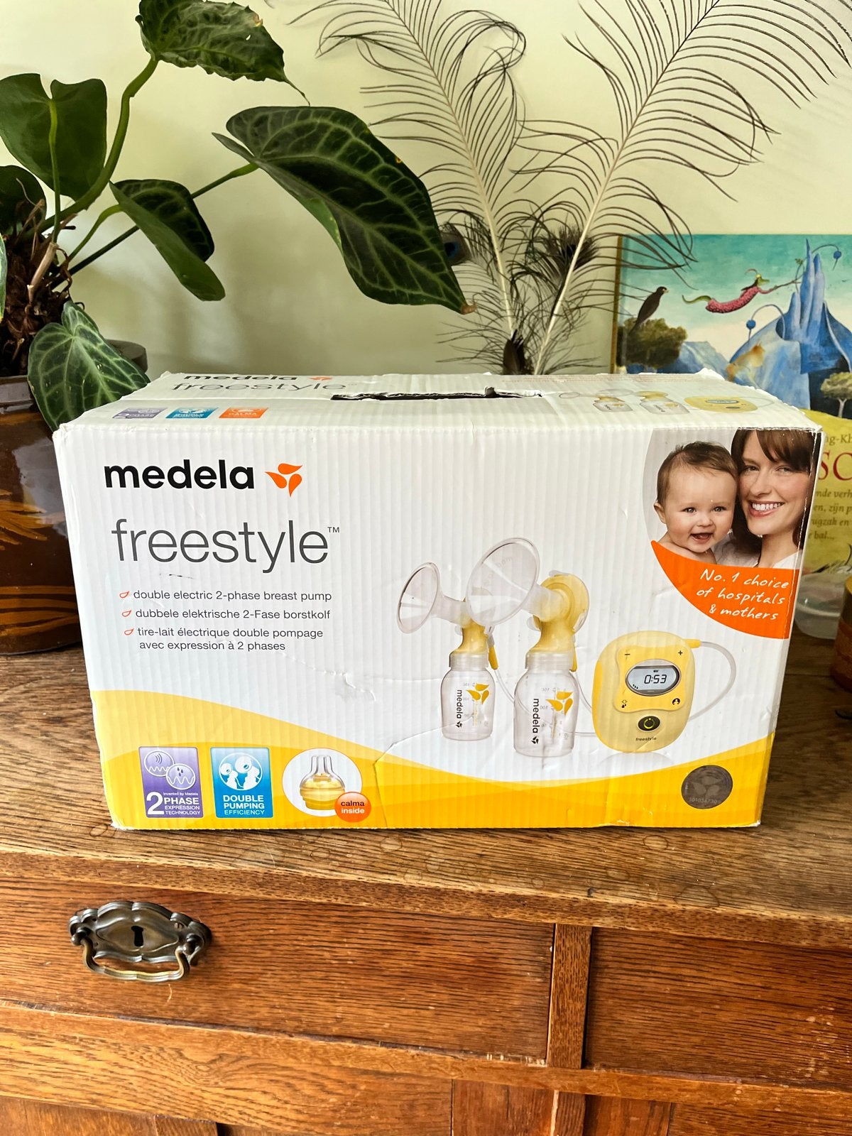 Medela Freestyle Dubbele Elektrische Borstkolf, Ophalen, Gebruikt