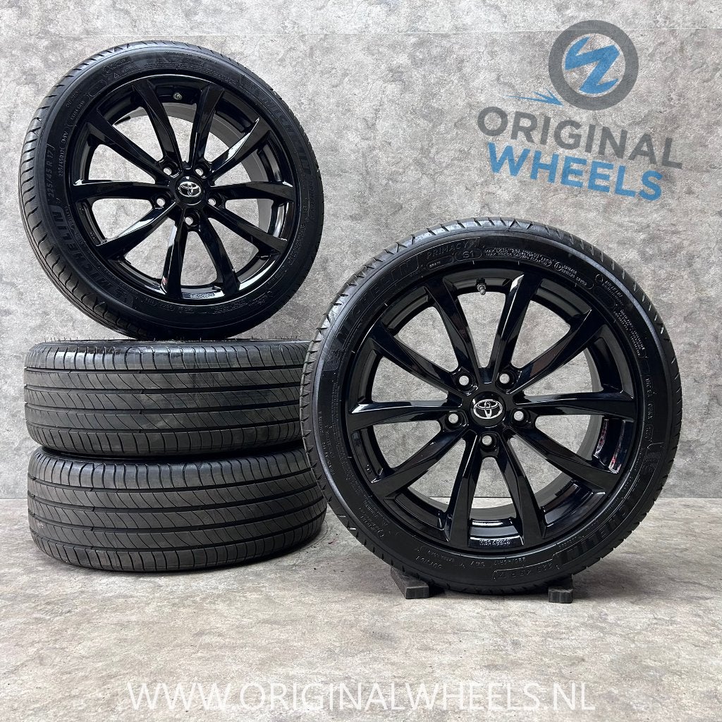 NIEUWE 17 inch originele velgen + zomerbanden Toyota Auris, Banden en Velgen, Nieuw, Ophalen of Verzenden, Personenwagen