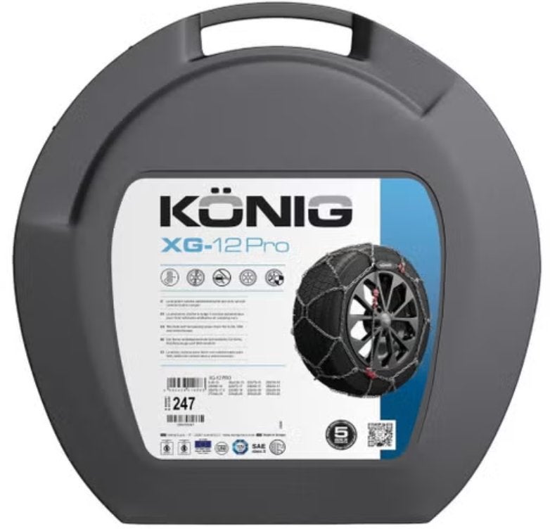 Sneeuwkettingen Tesla Model Y 19 & 20 inch Konig XG 12 Pro, Ophalen, Nieuw