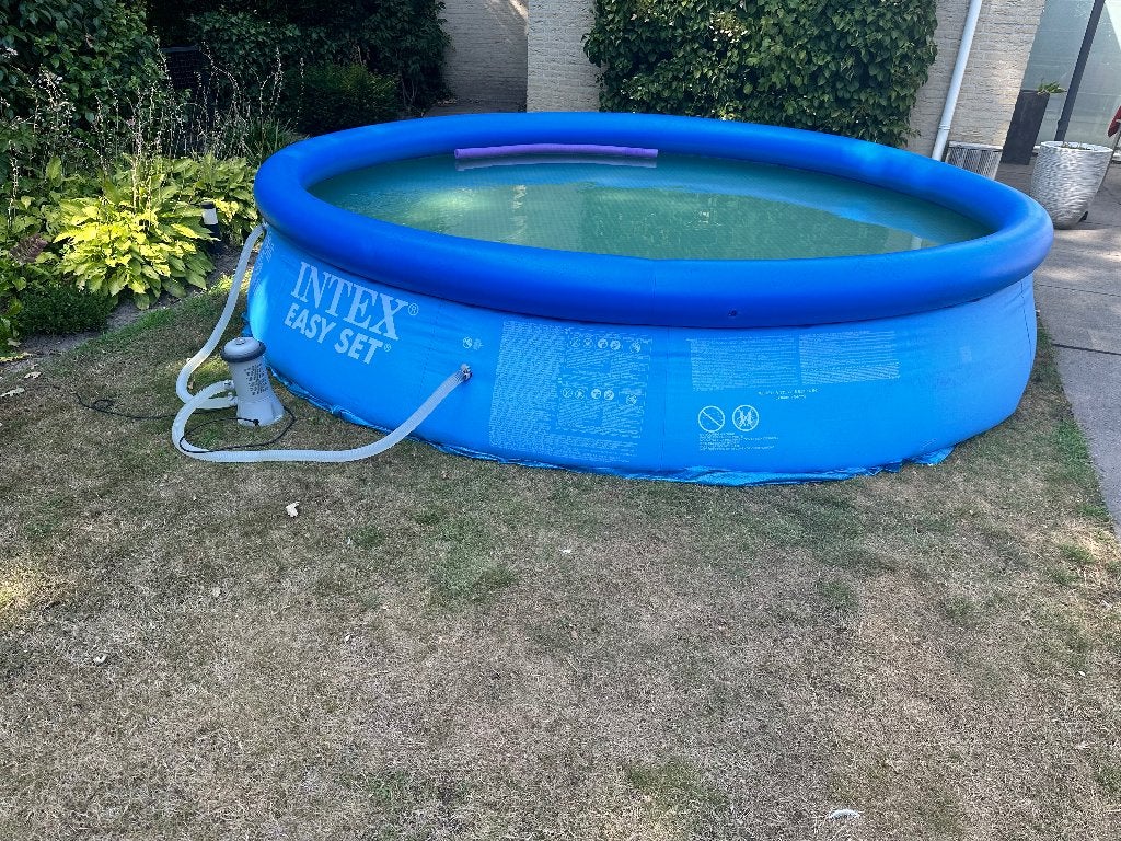 Intex zwembad rond, Ophalen, Gebruikt, 80 tot 120 cm, Rond