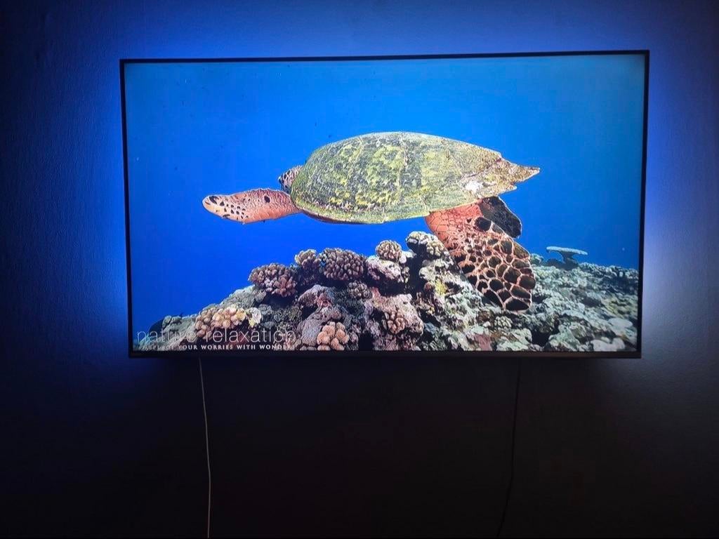 Philips Ambilight 55 inch, Audio, Tv en Foto, Televisies, Ophalen, 100 cm of meer, 50 Hz, Philips