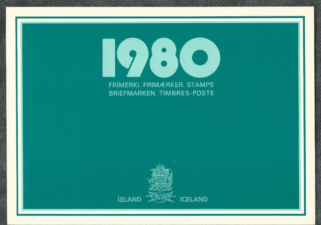 IJSLAND 1980 Jaarset met alle uitgaves, MINT., Verzenden, IJsland, Postfris