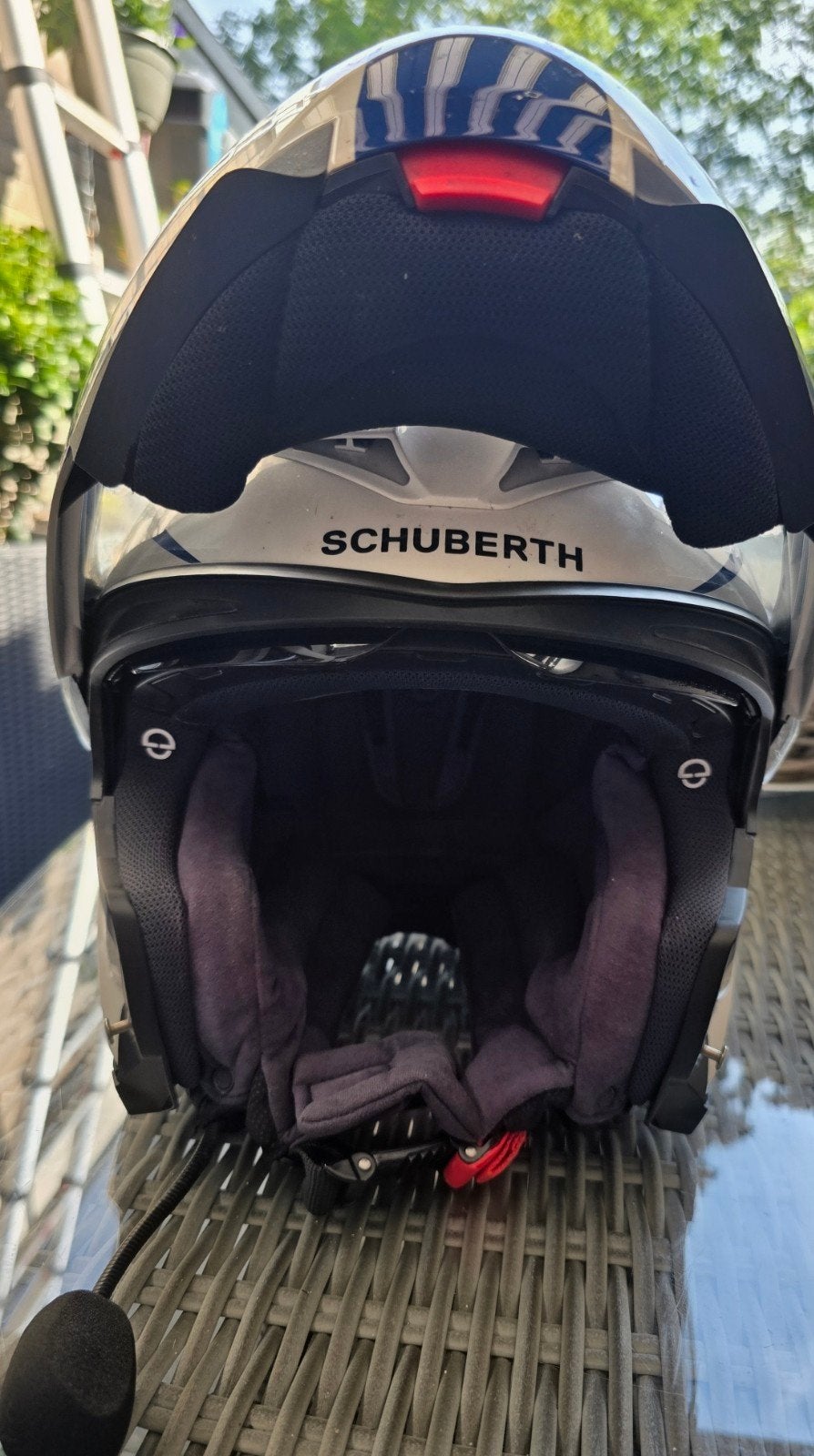 Schuberth C3 Pro Special Edition Sestante Blue met SRC, Overige merken, Heren, Ophalen of Verzenden, Tweedehands