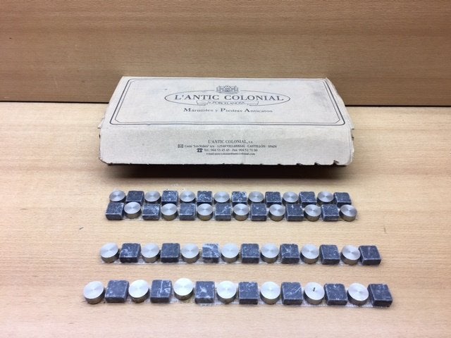 Tegelstrip Alfa Negro 30x2x1cm., Eddiys, Espel, Nieuw, Info@eddiys.eu