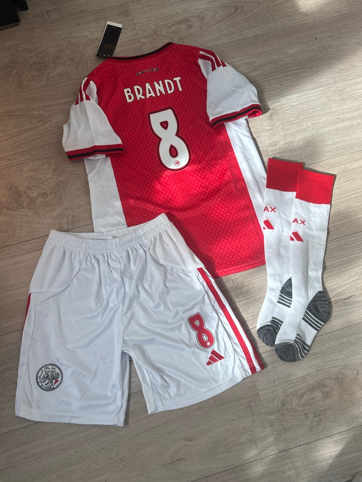 Ajax Thuis Setje 2026/2027 - Maten 128 t/m 164, Ophalen of Verzenden, Nieuw, Set