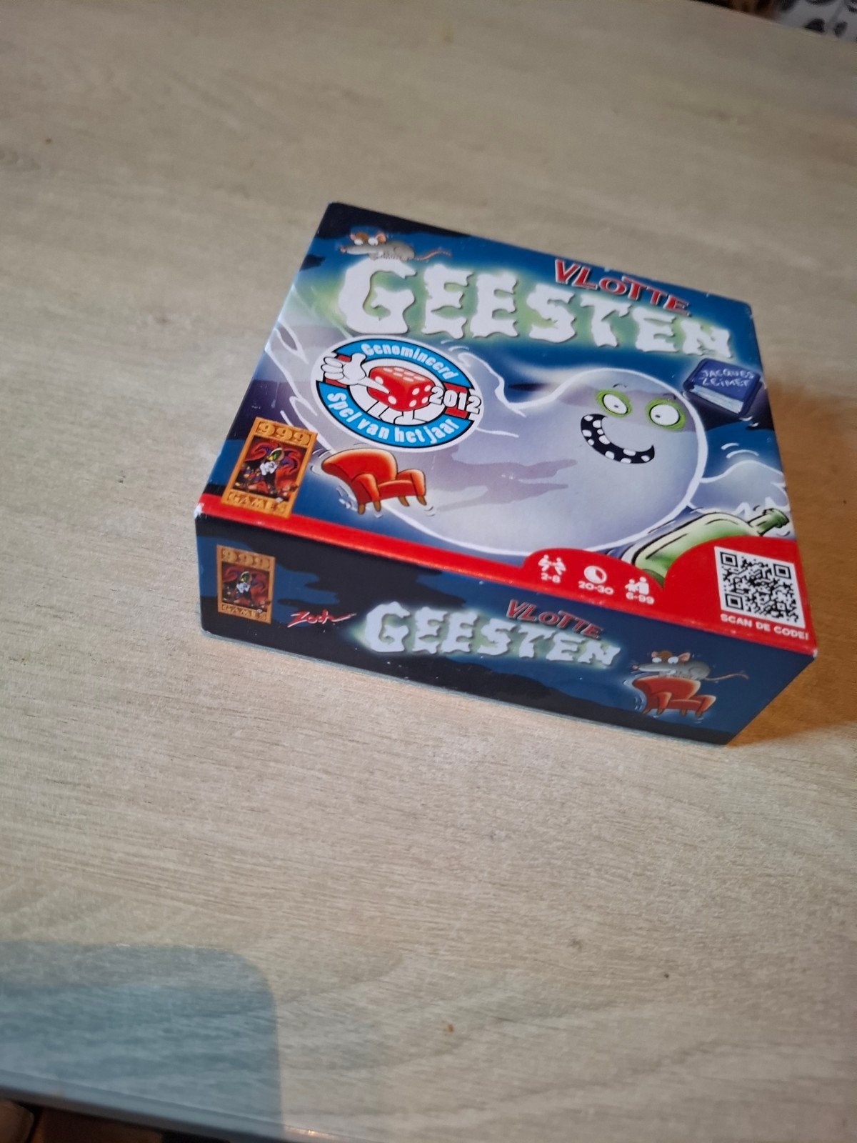 Vlotte Geesten - Leuk en snel reactiespel!, Ophalen of Verzenden, 999 games, Nvt, Nvt