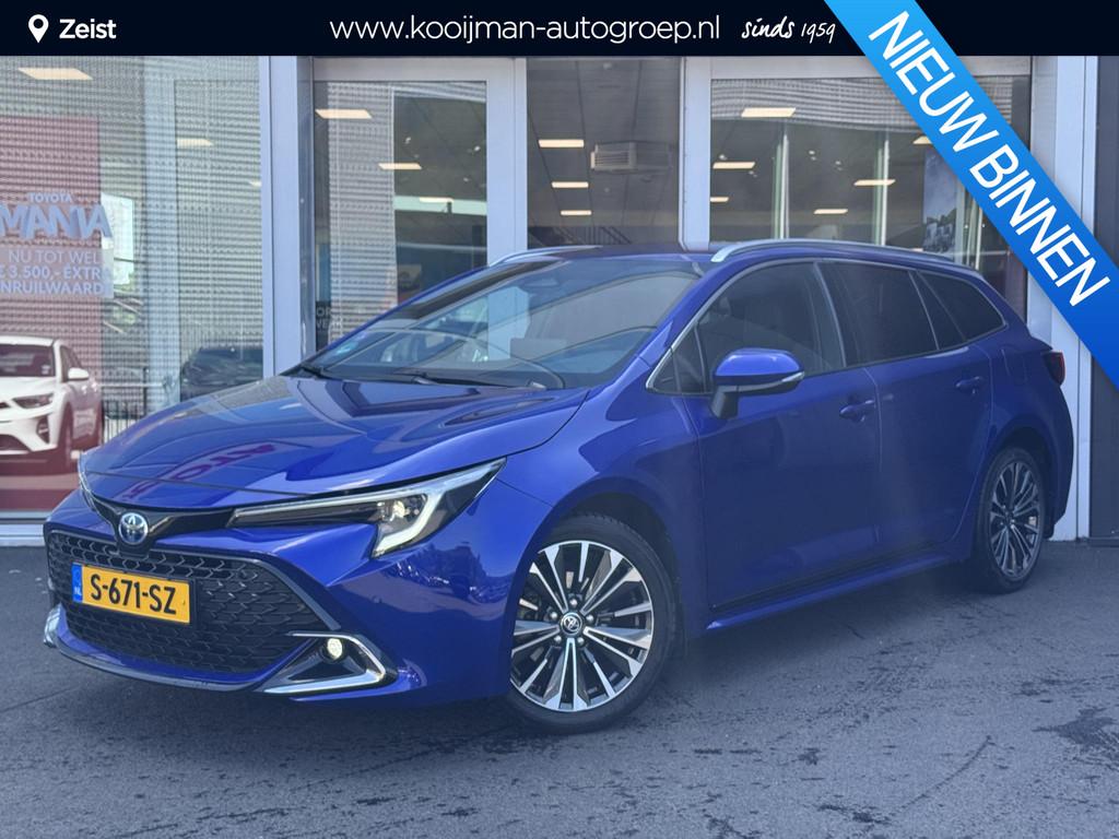 Toyota Corolla Touring Sports Hybrid 140 Dynamic Parkeersens, 450 kg, Gebruikt, 4 cilinders, Blauw