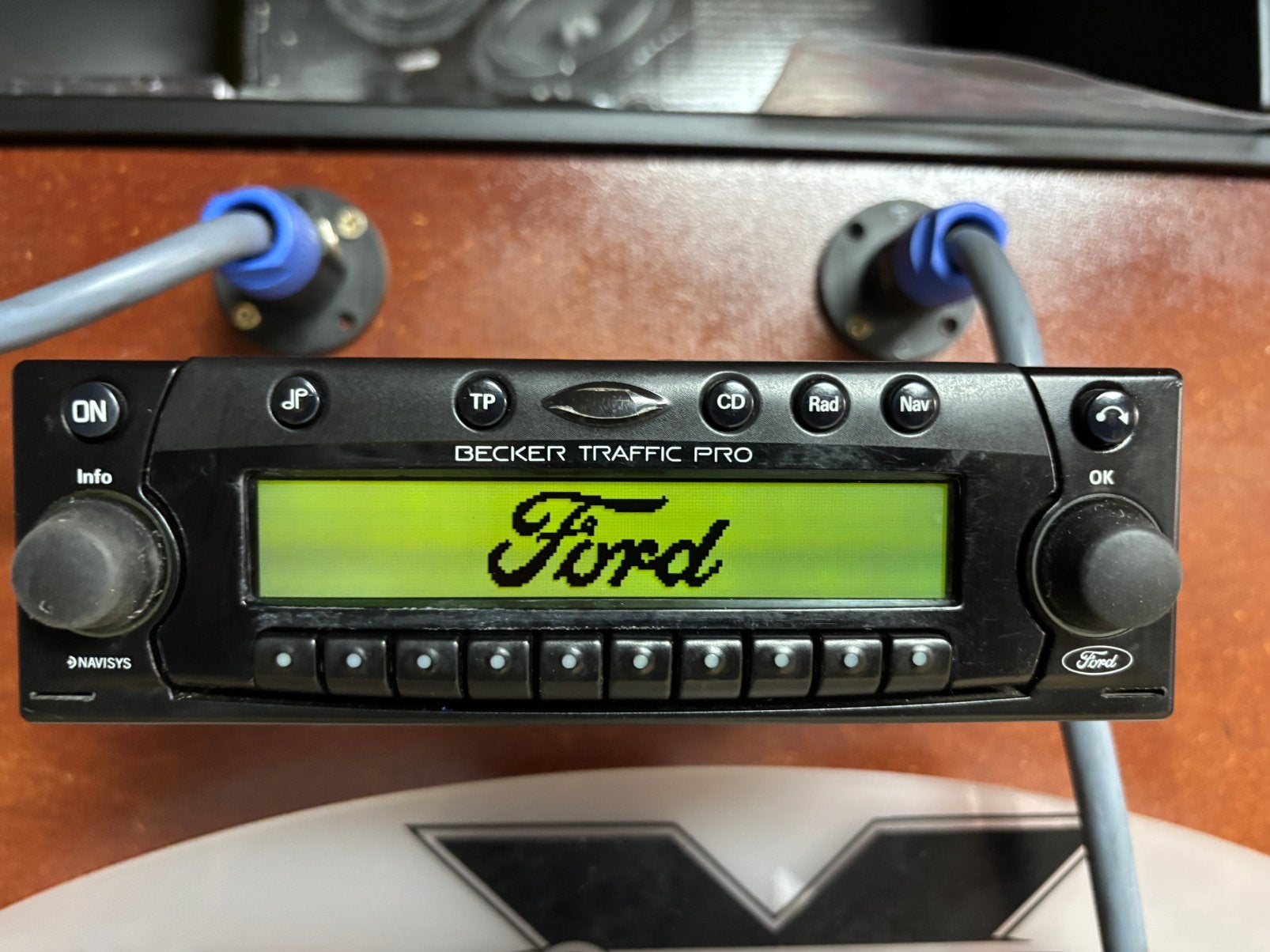 Ford radio cd Becker traffic pro, Auto diversen, Ophalen of Verzenden, Zo goed als nieuw