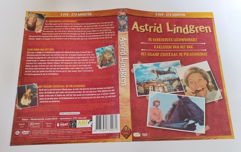 Astrid Lindgren, Alle leeftijden, Ophalen of Verzenden, Zo goed als nieuw, Actiekomedie