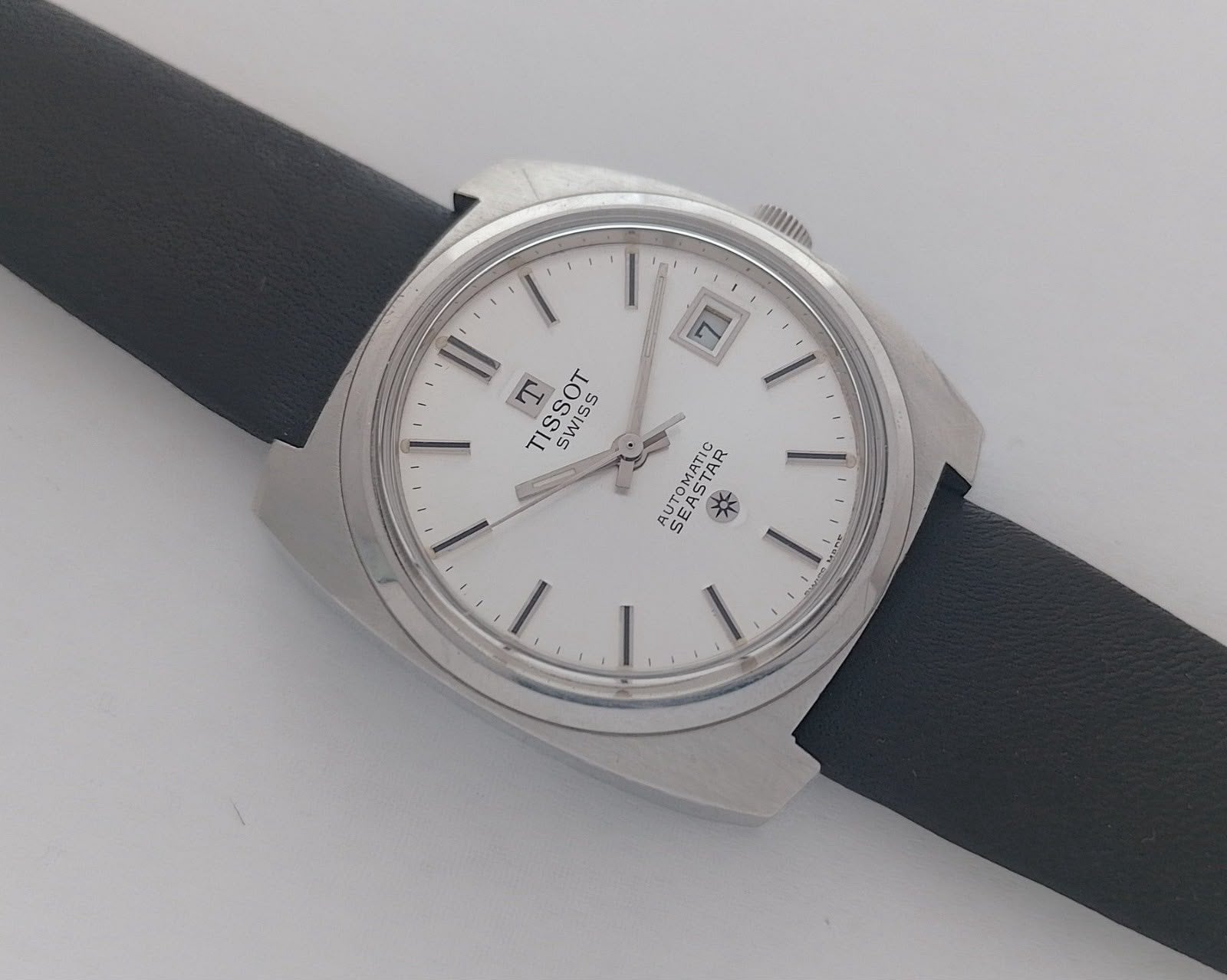 Tissot Seastar 1971, Staal, Tissot, Polshorloge, 1960 of later