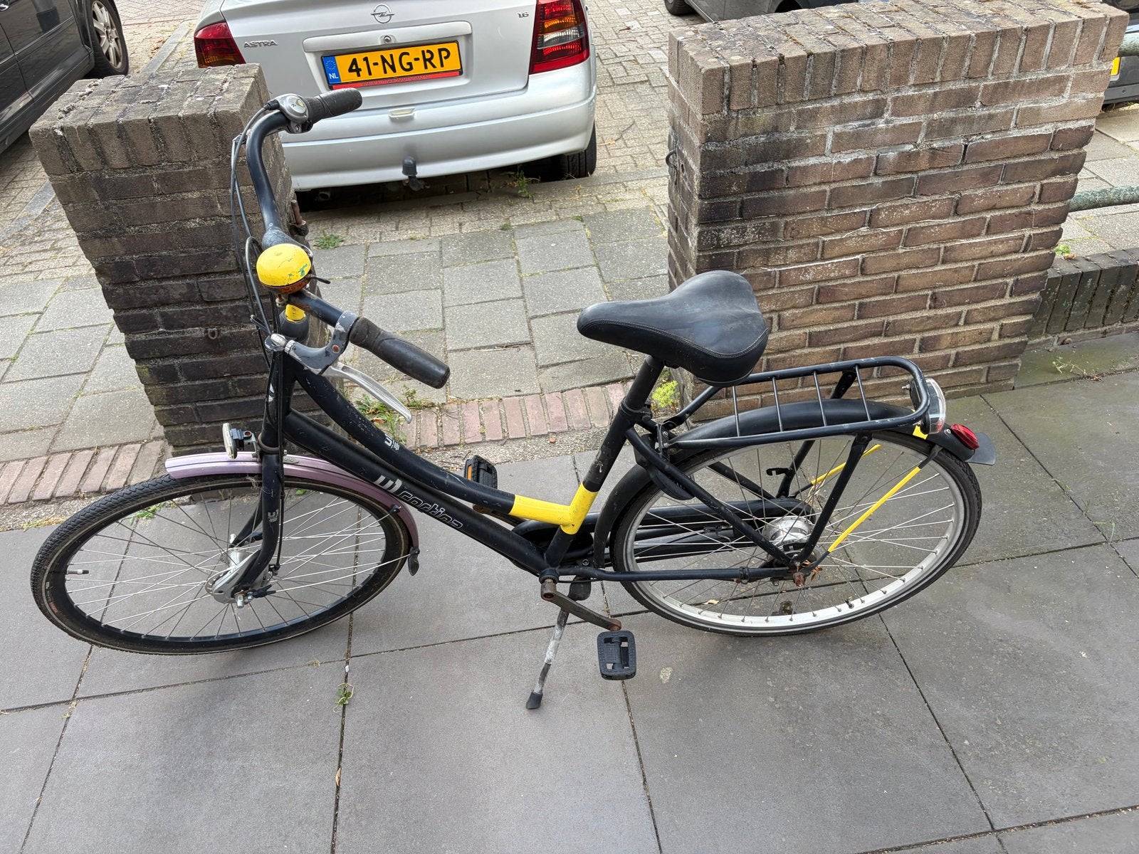 Cortina C1 fiets 7 versnellingen, Fietsen en Brommers, Gebruikt, Versnellingen, 50 tot 53 cm, Trommelrem