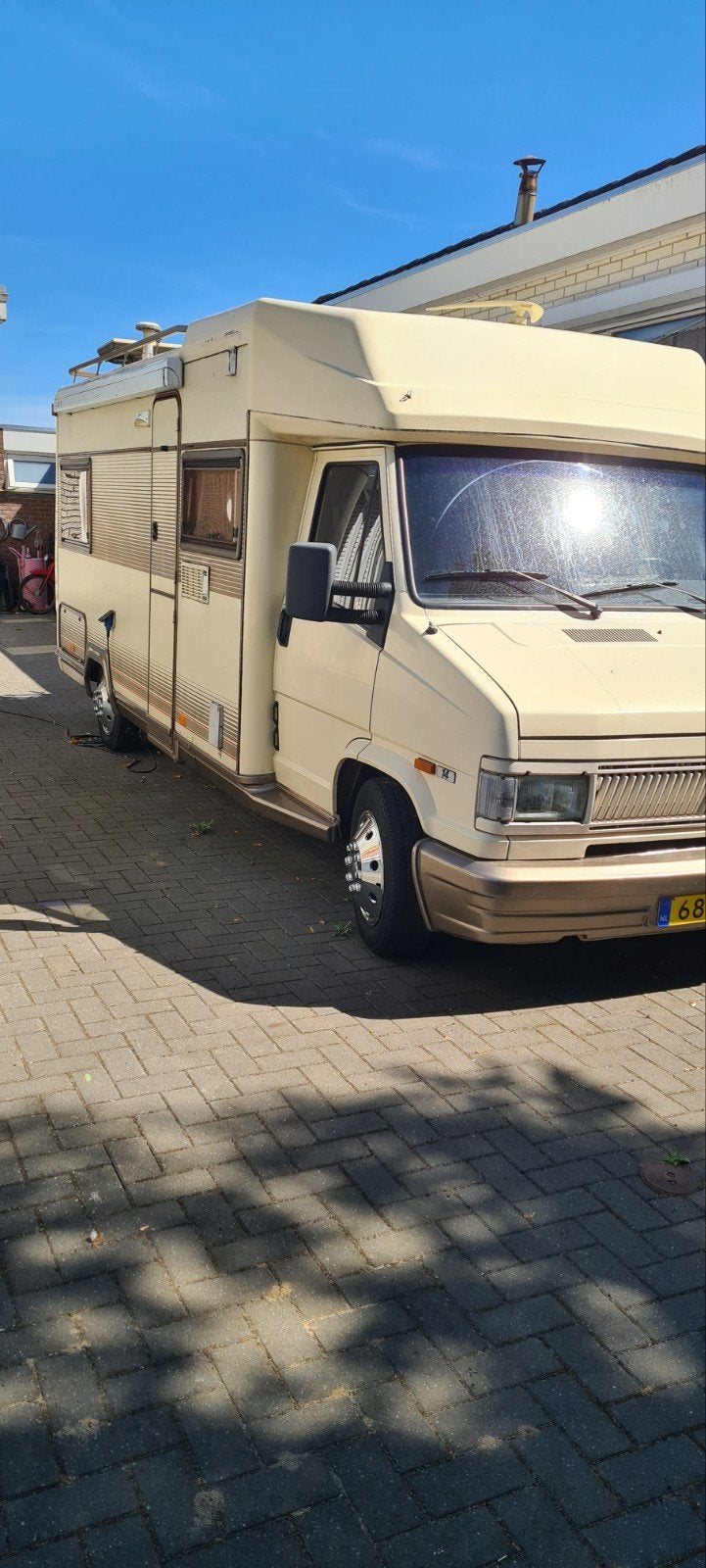 camper fiat ducato 2,5 turbo, Overige merken, Standaard zit, Alkoof, Fiat