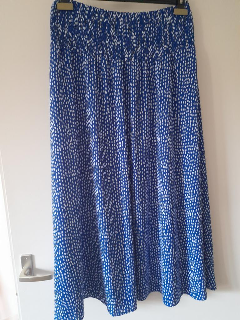 Lange rok van Emma, Kleding | Dames, Rokken, Emma, Blauw, Maat 42/44 (L), Ophalen of Verzenden