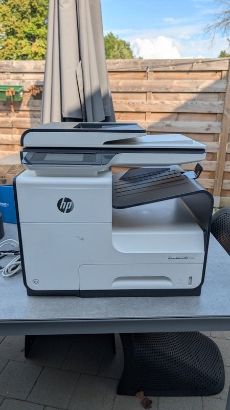 HP Pagewide Pro MFP 477 DW All-in-One Printer, Computers en Software, Gebruikt, Faxen, Inkjetprinter, All-in-one