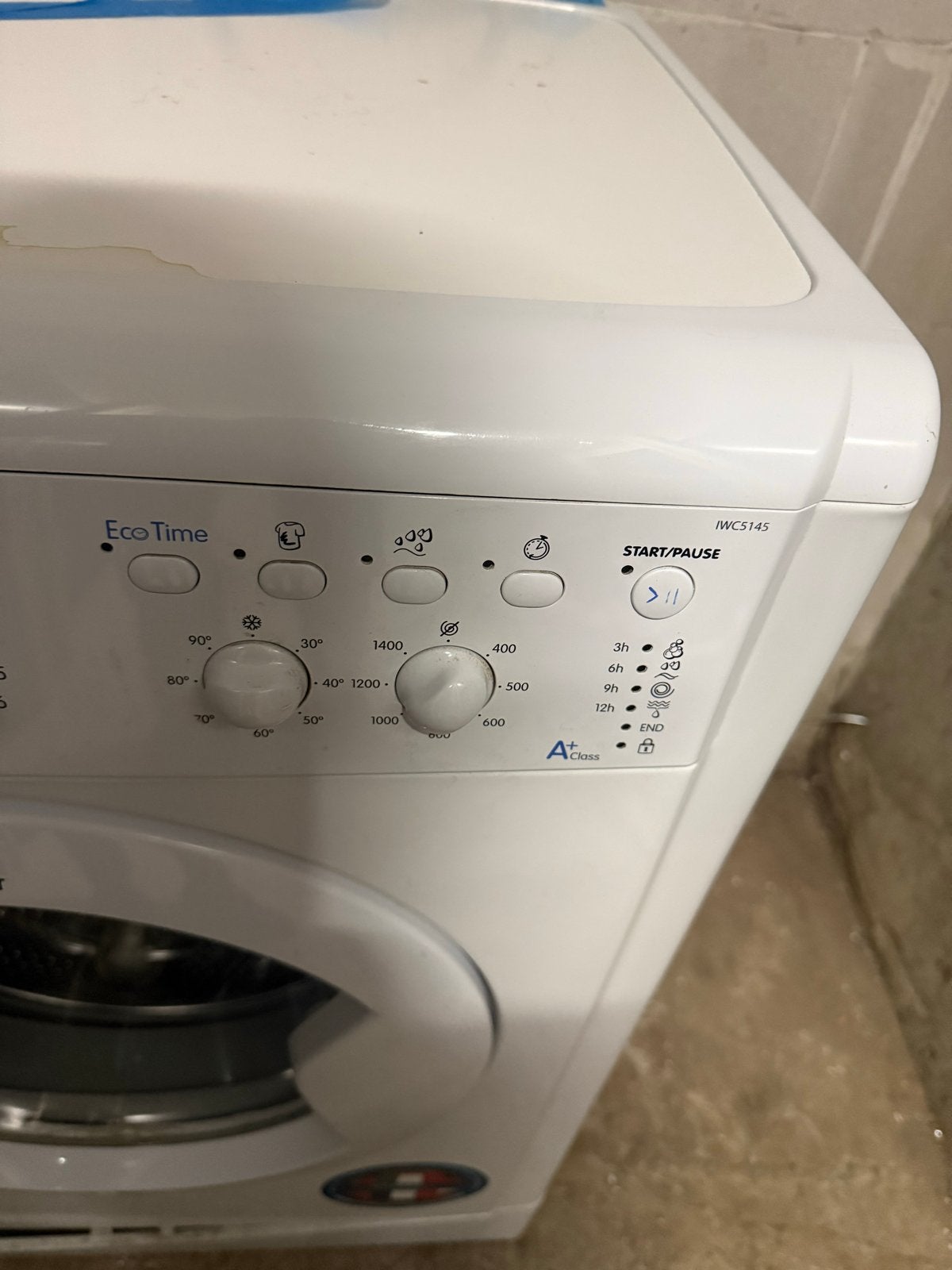 Indesit Wasmachine IWC5145 - 60 euro, Ophalen, 4 tot 6 kg, Voorlader, Kort programma