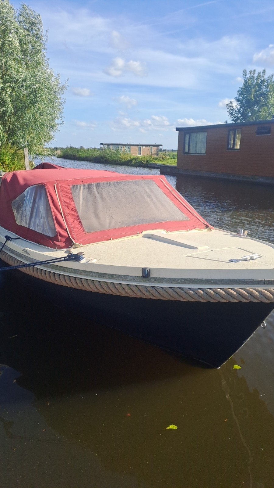 Te koop clever Roman 6.85 sloep met een Honda Bf15, 25 m, Tender, Gebruikt, 15 pk