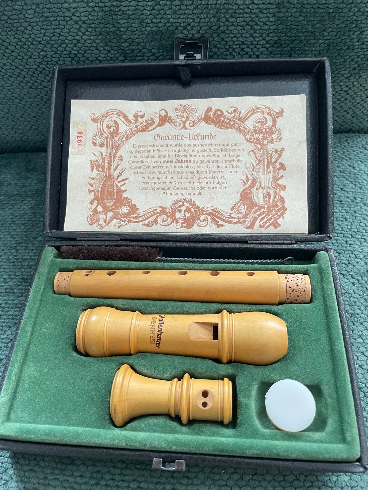 Mollenhauer Denner Blokfluit - Buxus - Zo goed als nieuw, Muziek en Instrumenten, Ophalen of Verzenden, Zo goed als nieuw, Houtblazer