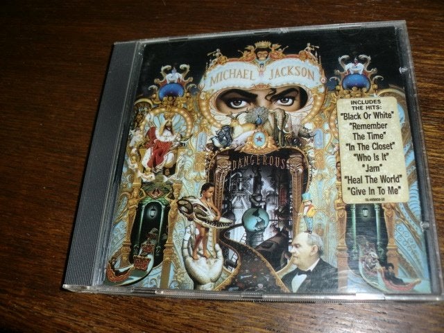 Michael Jackson ‎– Dangerous   Epic EPC  CD,  Europe  1991, Cd's en Dvd's, Cd's | Pop, Gebruikt, Pop, Ophalen of Verzenden, Album