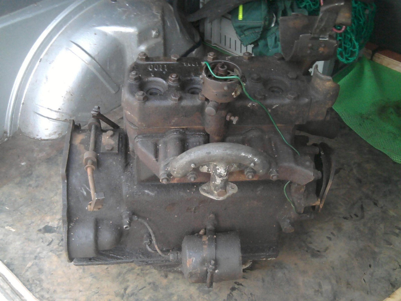 Hanomag 1100 auto motor, 1933, Ophalen, Gebruikt