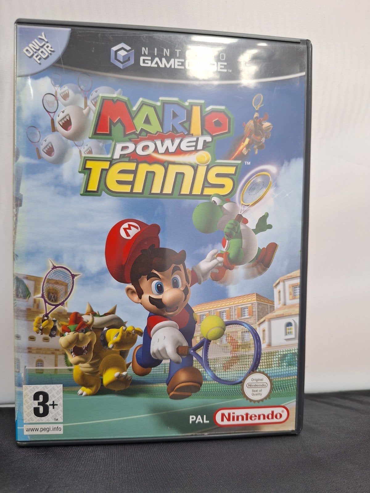 Mario Power Tennis Nintendo GameCube - Zo goed als nieuw, Nintendo, Eén computer, Ophalen of Verzenden, Zo goed als nieuw