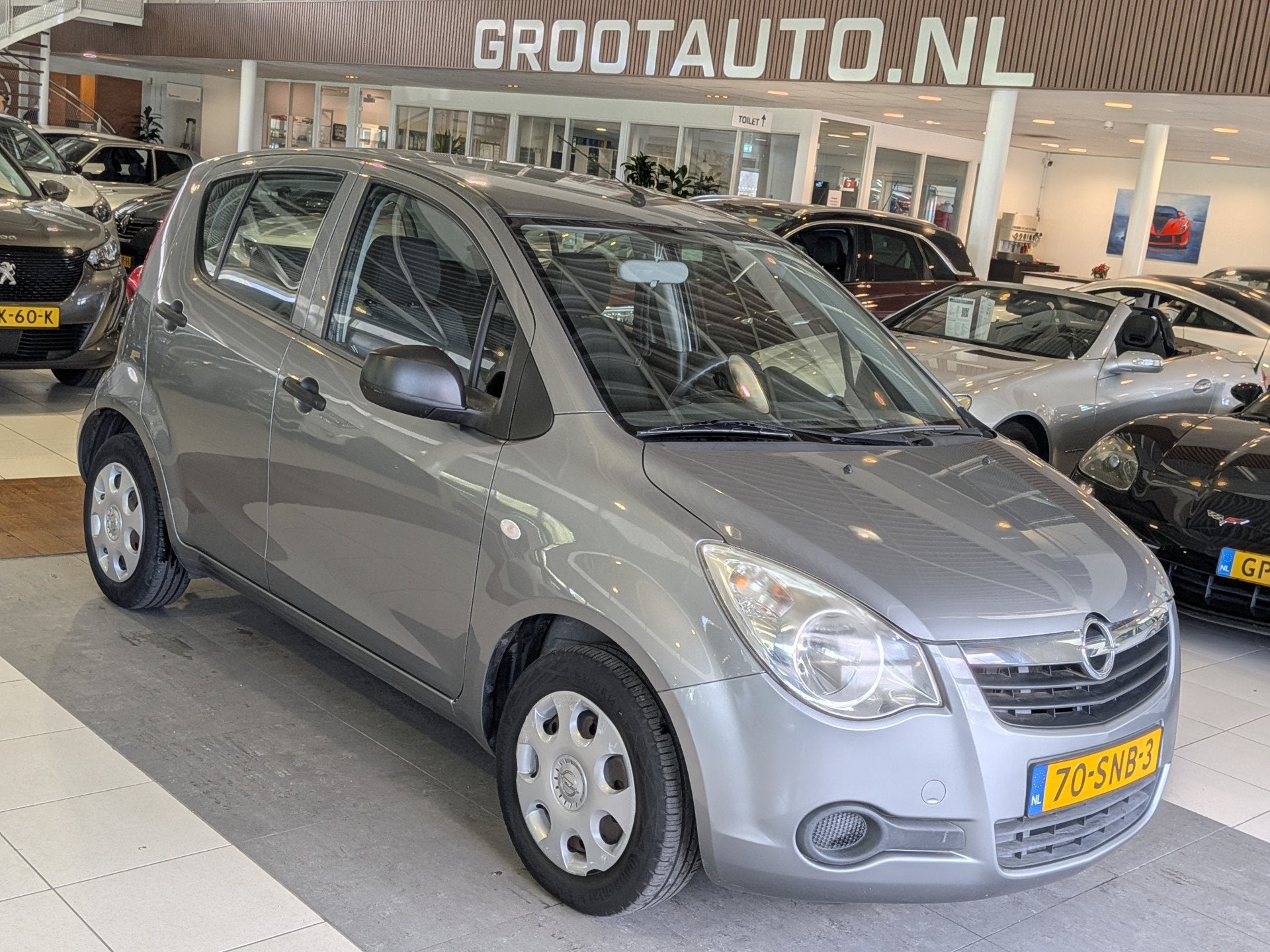 Opel Agila 1.0 Selection NAP, Stuurbekrachtiging (bj 2011), Euro 5, Stof, Gebruikt, 31 €/maand