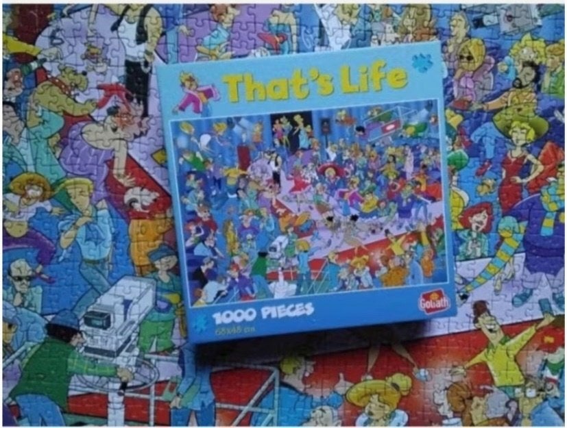 That's life puzzel, Ophalen, 500 t/m 1500 stukjes, Zo goed als nieuw, Legpuzzel