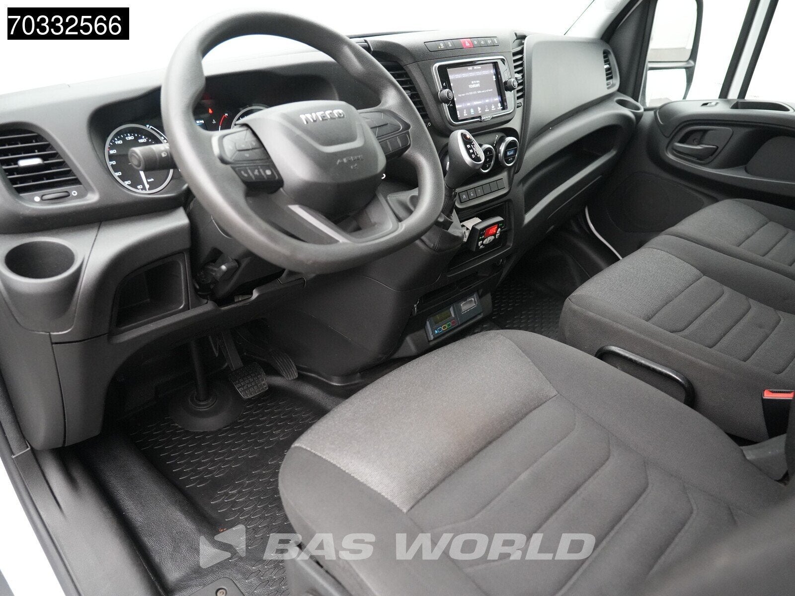 Iveco Daily 35S16 Automaat Koelwagen Vriezer Zijdeur Achterd, Automaat, Stof, Gebruikt, Euro 6