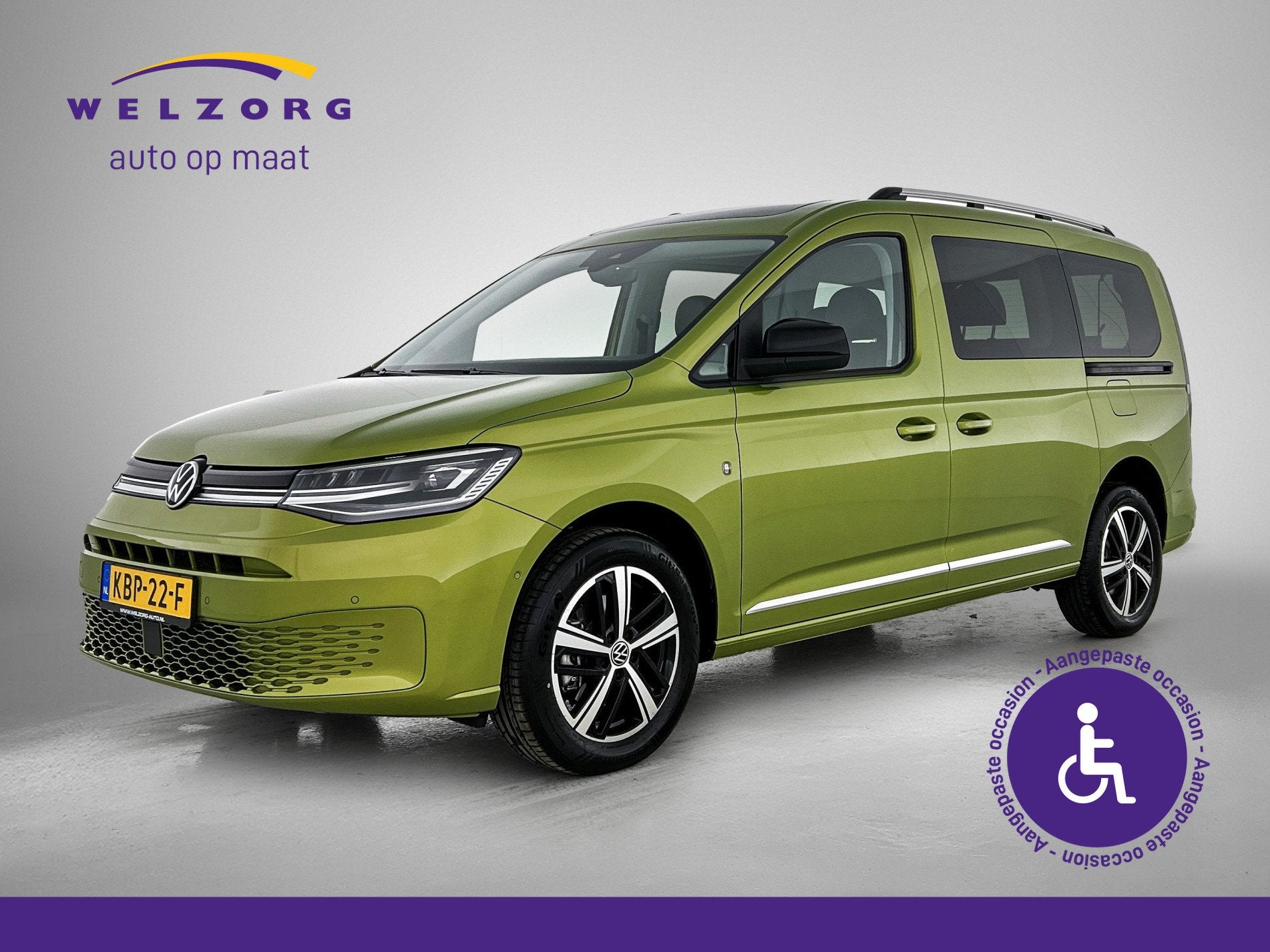 Volkswagen Caddy Maxi 1.5 tsi Style Direct leverbaar! Rolsto, Auto's, Automaat, 12 maanden, Euro 6, 116 pk