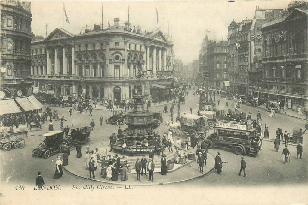 701-463-043 London Piccadilly, Verzamelen, Ansichtkaarten | Buitenland, Verzenden, Voor 1920, Engeland