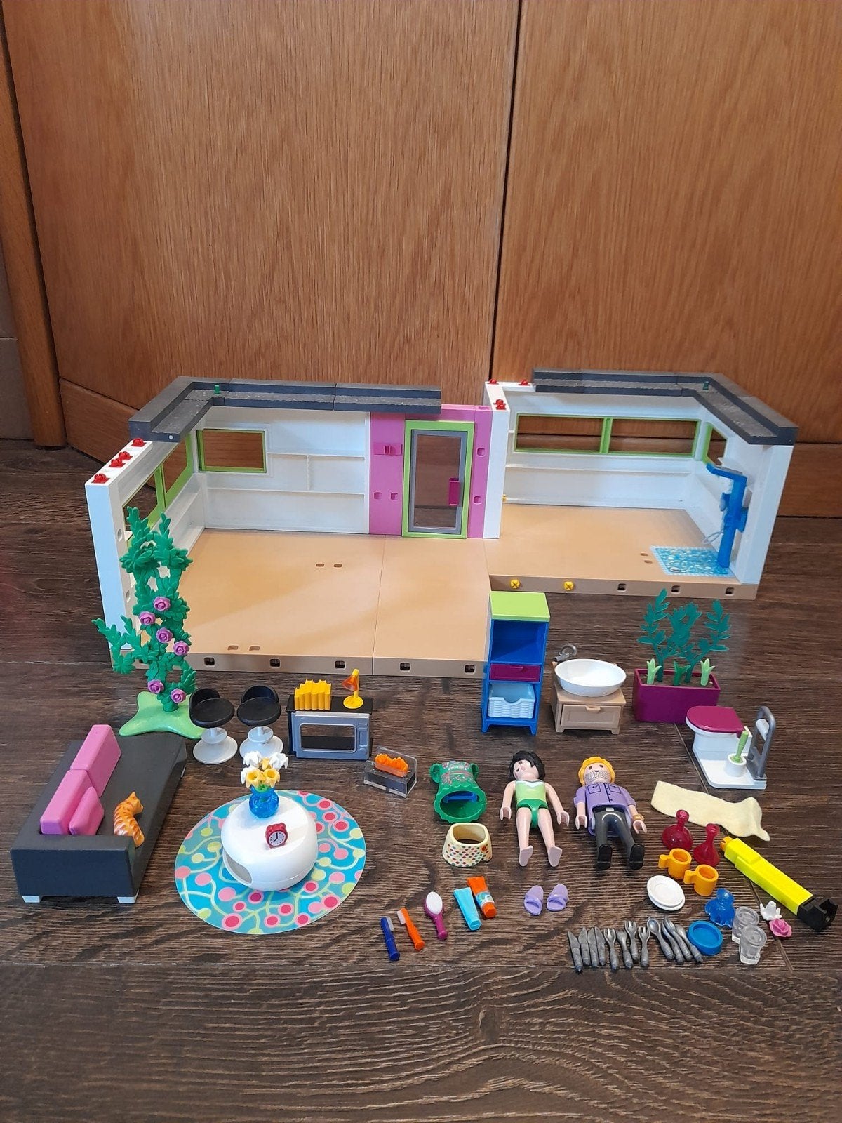 PLAYMOBIL Gastenverblijf 5586, Ophalen of Verzenden, Zo goed als nieuw, Complete set, Gebouw