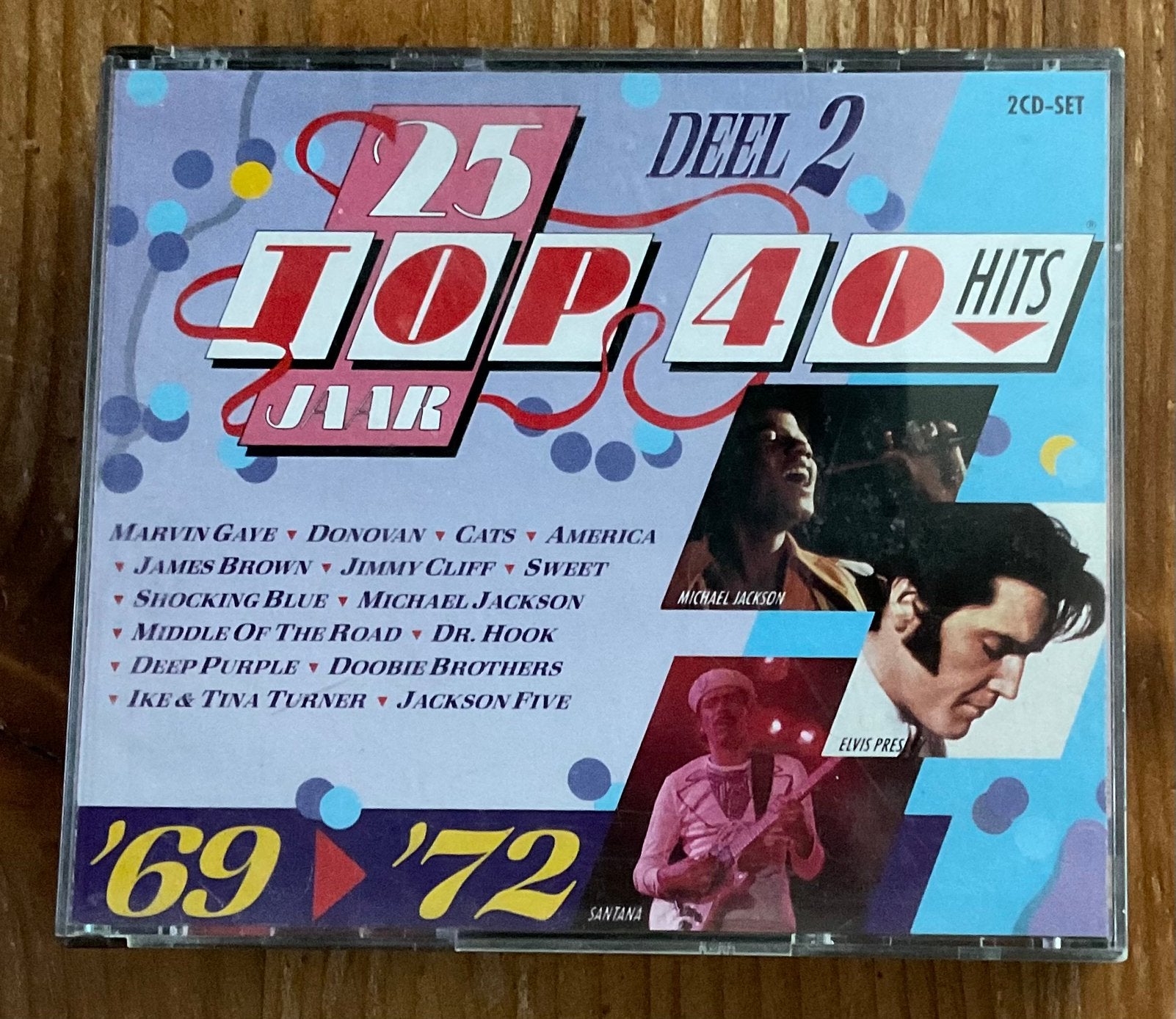 25 jaar Top 40 hits ‘69 - ‘72 deel 2 (2 cd’s), Ophalen of Verzenden, Zo goed als nieuw, Pop