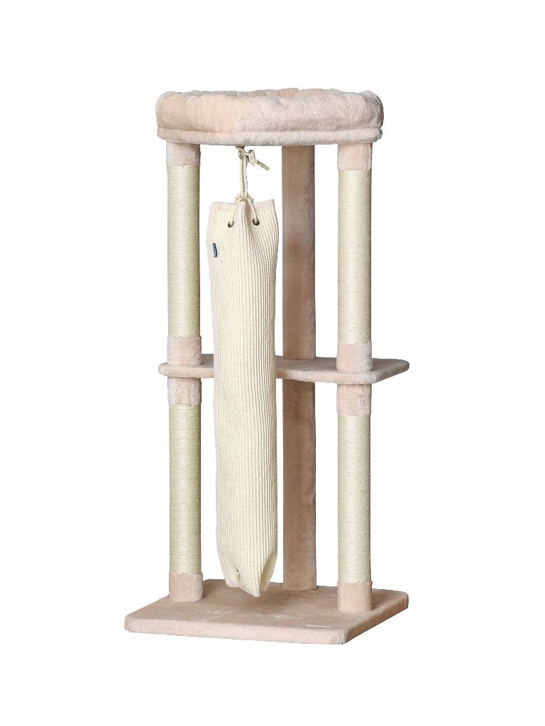Demo model Quapas! Krabpaal met klimzak beige, Dieren en Toebehoren, Ophalen, Nieuw, Krabpaal