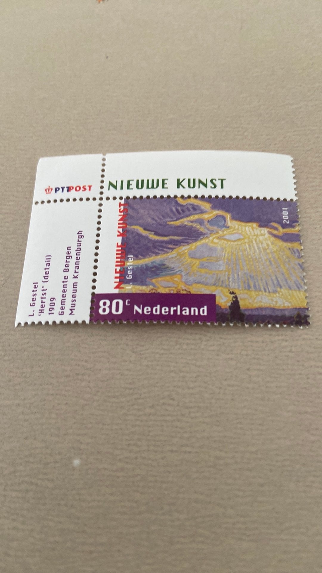 Nederland, Ophalen of Verzenden, Gestempeld