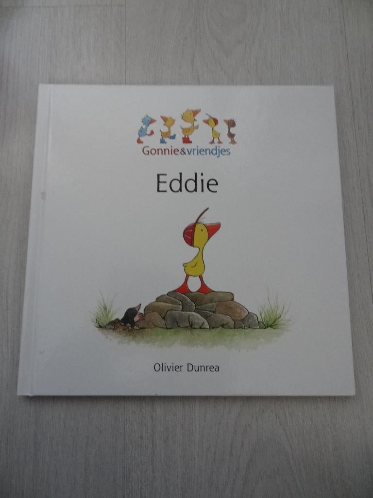 Gonnie & vriendjes Eddie - Olivier Dunrea, Boeken, Olivier Dunrea, Ophalen of Verzenden, Zo goed als nieuw, 2 tot 3 jaar