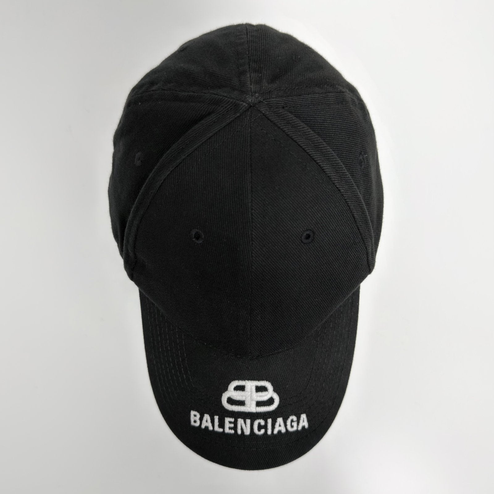 Balenciaga BB Interlock Baseball Cap Black Zwart Maat L, Ophalen of Verzenden, Zo goed als nieuw, 58 of 59 cm (L, 7¼ of ⅜ inch)