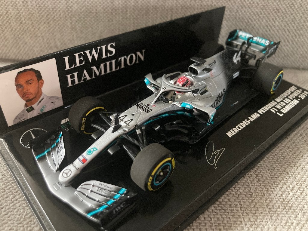 ✅ Lewis Hamilton 1:43 2019 Mercedes AMG Petronas F1 W10, Ophalen of Verzenden, Nieuw, Formule 1