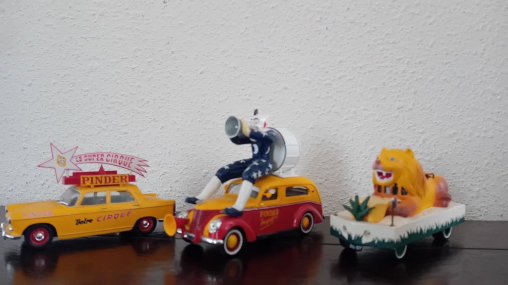Pinder circus miniatuur, Ophalen, Zo goed als nieuw, Overige typen, Overige merken