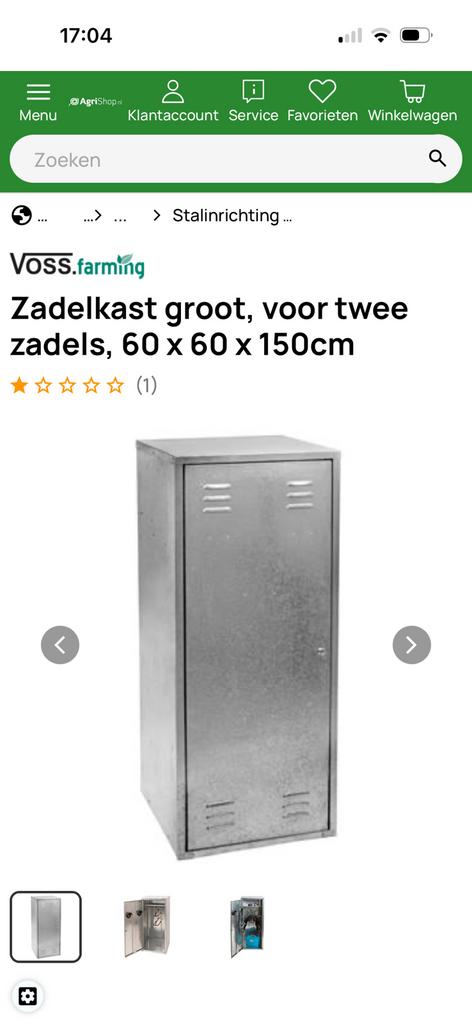 Zadelkast Voss farming, Dieren en Toebehoren, Ophalen of Verzenden, Nieuw