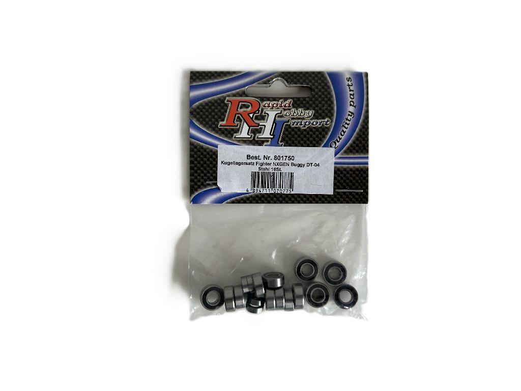 Tamiya 801750 kogelagerset Fighter NXGEN Buggy DT-04 staal 1