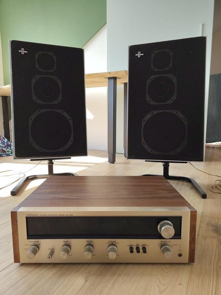 Pioneer Versterker met Philips Speakers en standaards, Audio, Tv en Foto, Ophalen, Gebruikt, Tuner of Radio, Pioneer