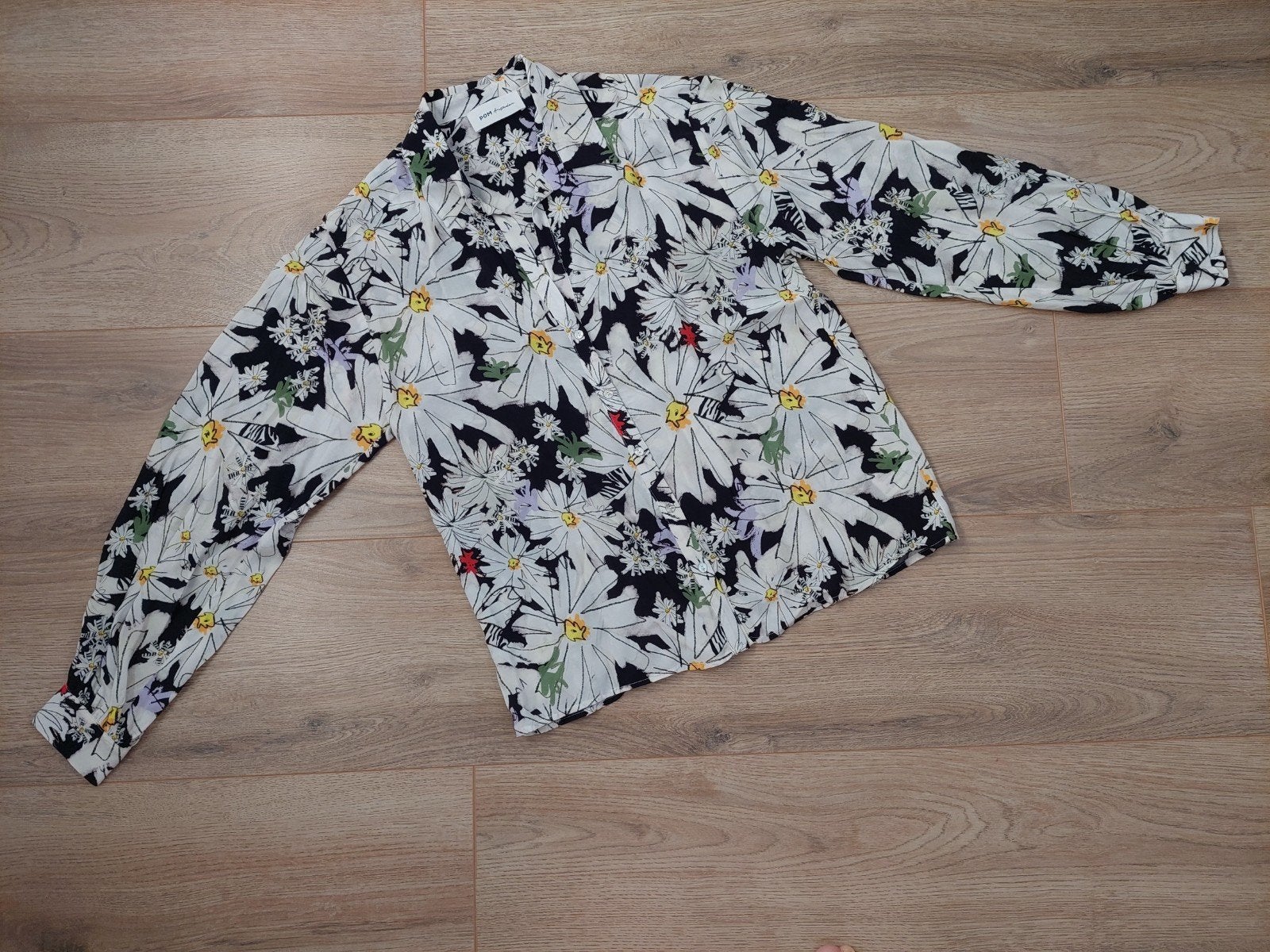 Pom Amsterdam Blouse met margrieten - Maat S / 36, Meerkleurig, Nieuw, Ophalen of Verzenden, Maat 36 (S)