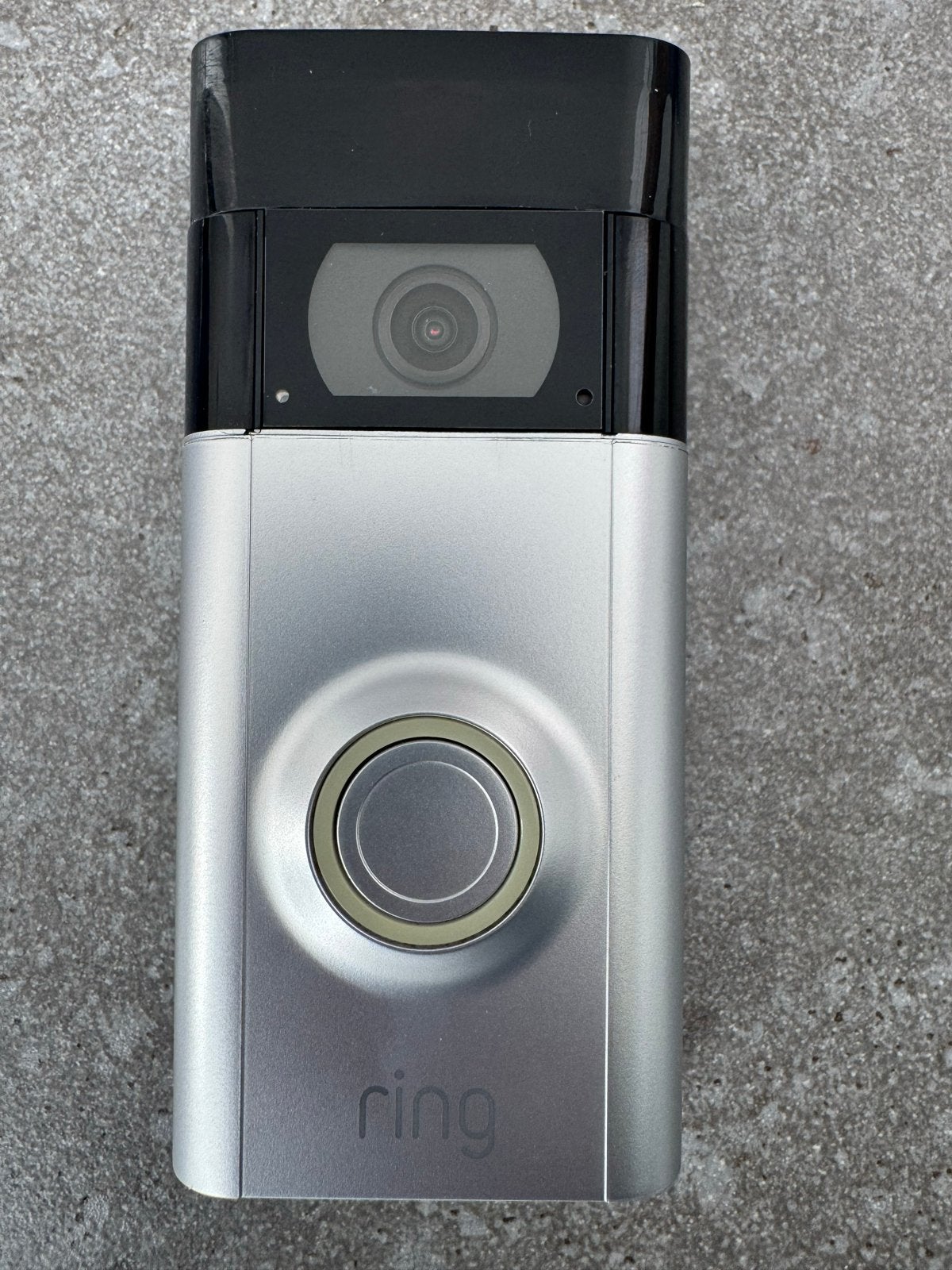 Ring Video Doorbell 2 - Nieuwstaat met alle toebehoren, Ophalen of Verzenden, Zo goed als nieuw, Zilver, Kunststof